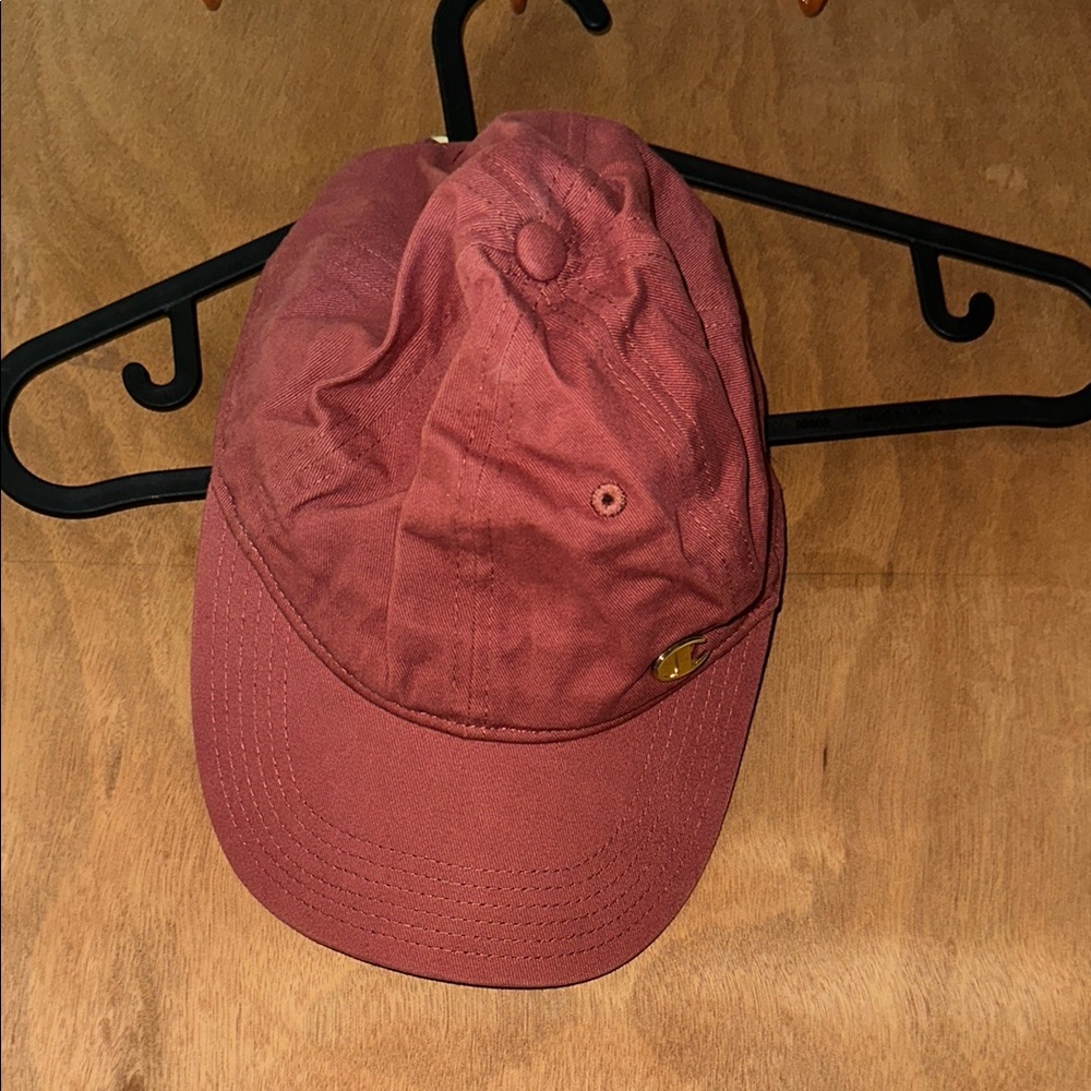 Champion Maroon Cap with Gold Accent